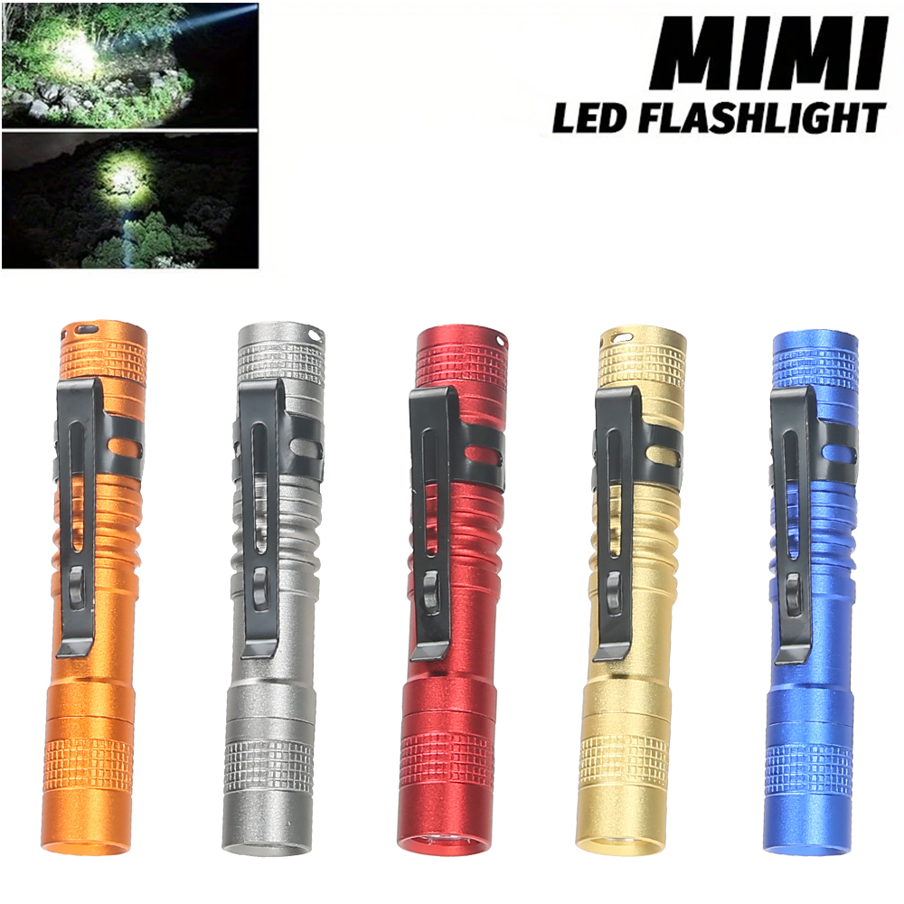 Lighting Fixture Outdoor - Mini stylo LED Portable avec pince,