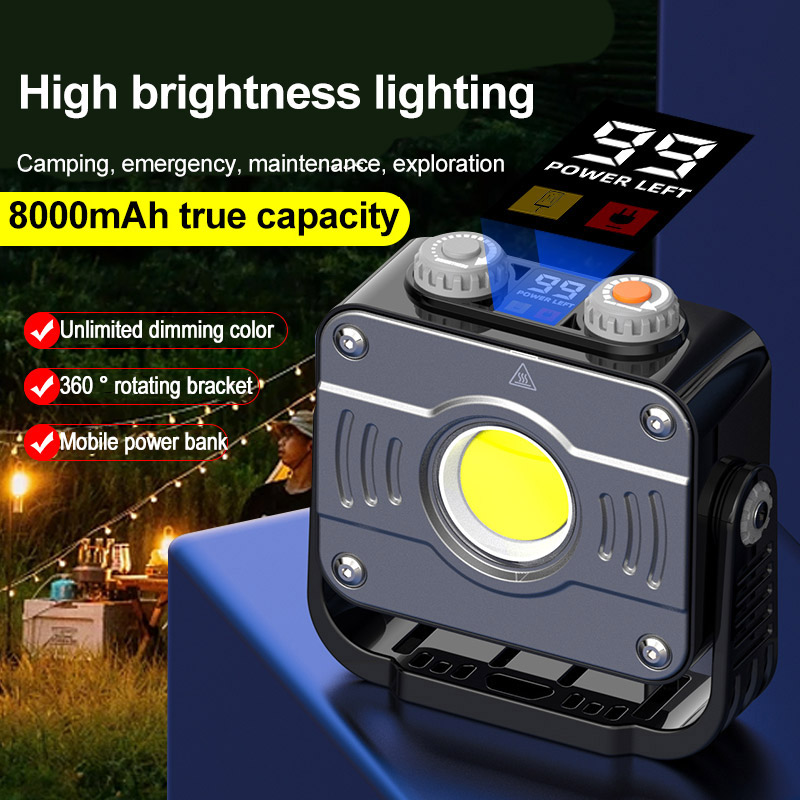 Zumtobel Outdoor Lighting - Projecteur de travail rechargeable 8000 mAh,