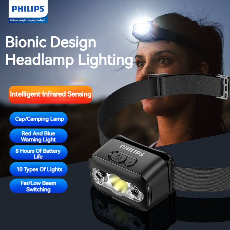 Outdoor Lighting Sensor - Philips LED lampe frontale capteur tête