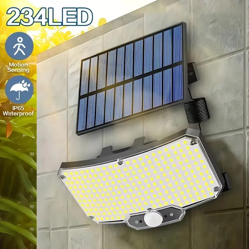Outdoor Lighting Sensor - Lampes solaires d'extérieur 234 LED avec