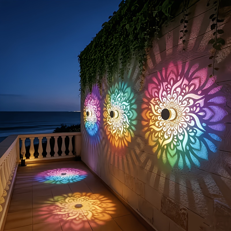 Wall Lighting Outdoor - 1/2/4 packs de lampes solaires pour
