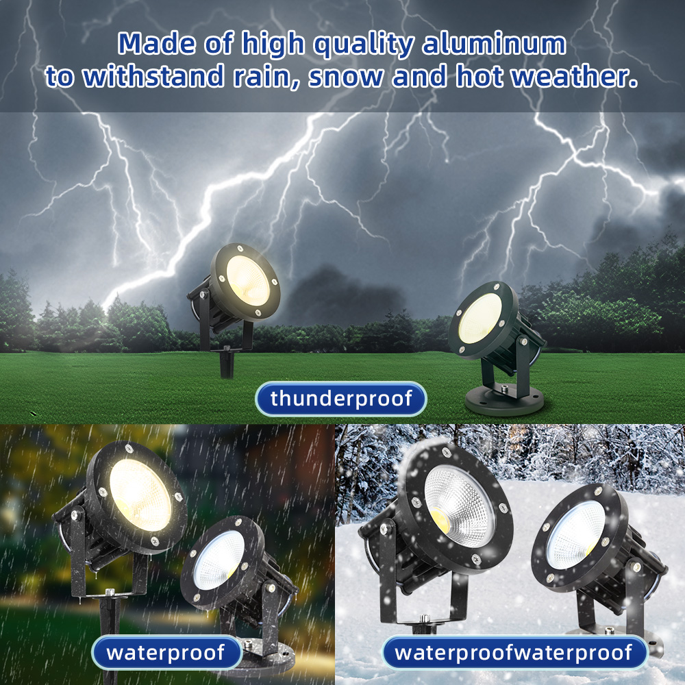 Outdoor Lighting For Backyard - Lampe de jardin LED GU10, éclairage