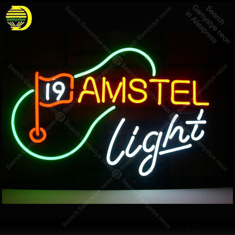 Outdoor Lighting Expressions - Enseigne au néon pour Amste Light,