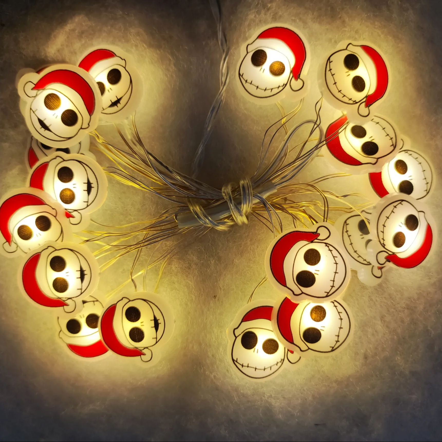 Outdoor Lighting No Wiring - Guirlande lumineuse en fil de cuivre