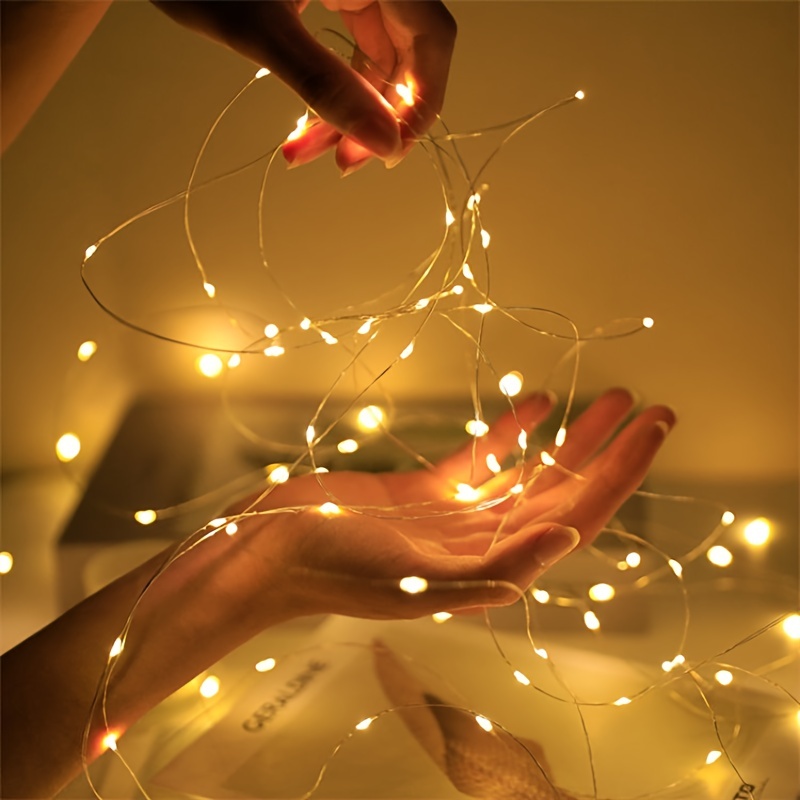Outdoor Lighting No Wiring - Guirlande lumineuse féerique Led en fil