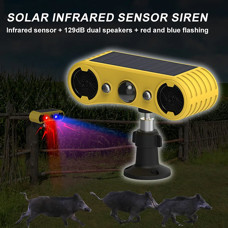 Outdoor Lighting Experts - Alarme solaire à détecteur de mouvement
