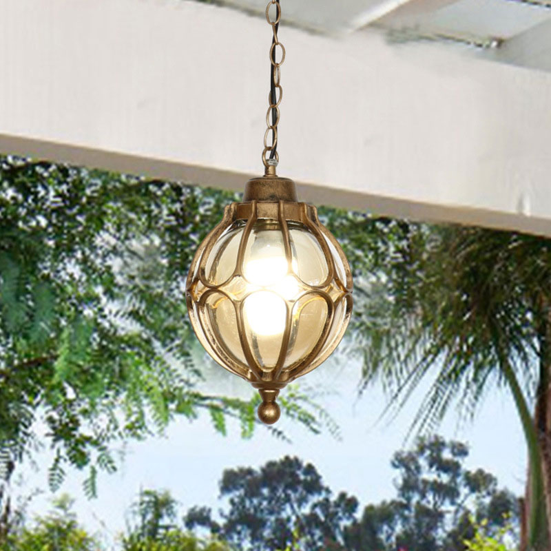 Outdoor Lighting Chandelier - Lustre étanche américain, extérieur, couloir, balcon,