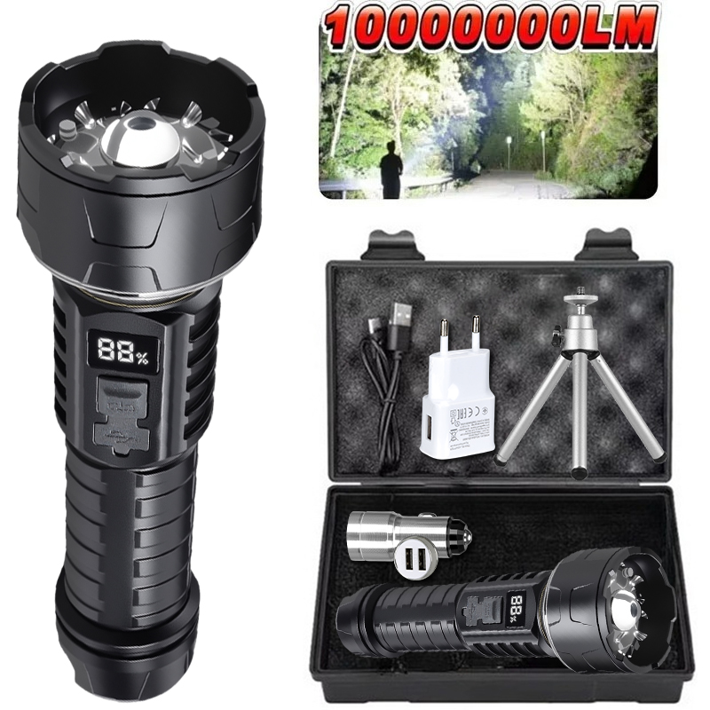 Outdoor Lighting Rechargeable - Lampe de poche LED COB lanterne