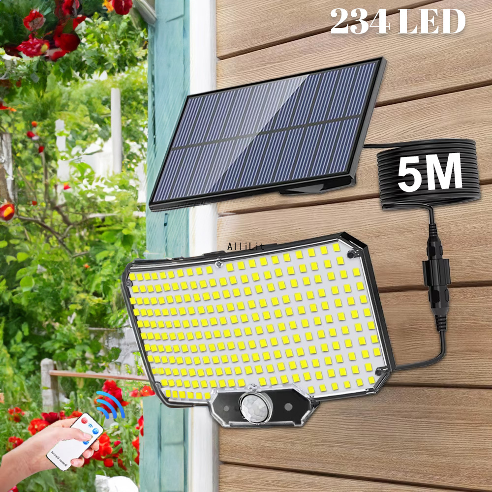 Zumtobel Outdoor Lighting - Lampes solaires extérieures 234LED 3 Modes