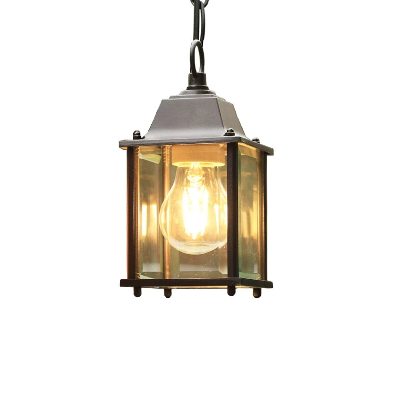 Outdoor Lighting Chandelier - Plafonnier rétro chinois étanche, lustre extérieur,