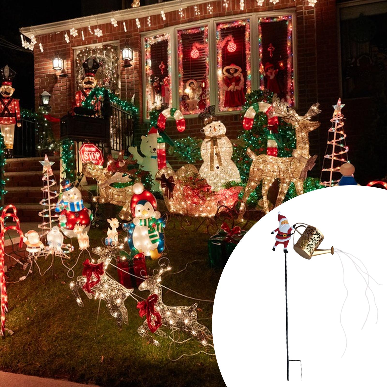 Outdoor Lighting For Backyard - Lanterne solaire en fer en forme