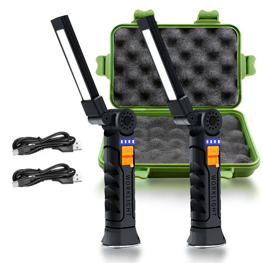 Outdoor Lighting Battery - Lampes de recherche LED COB portables,