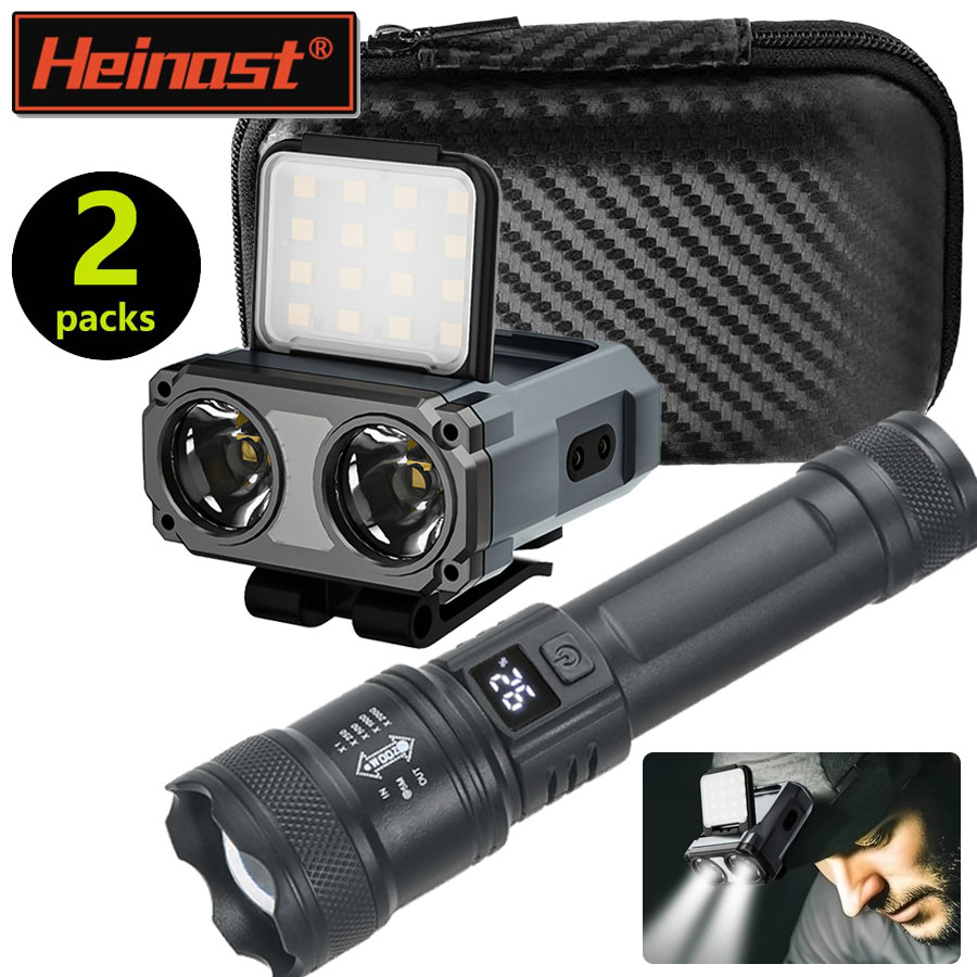 Outdoor Lighting Sensor - Mini lampe frontale Rechargeable Ultra lumineuse/lampe
