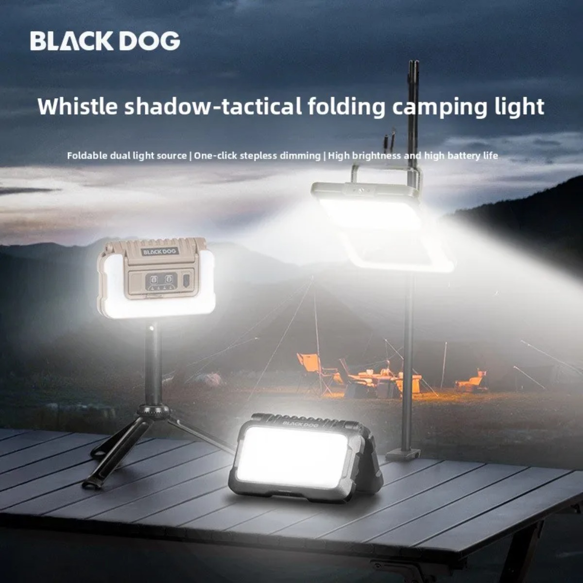 Outdoor Lighting The Range - Blackdog Camping en plein air panne