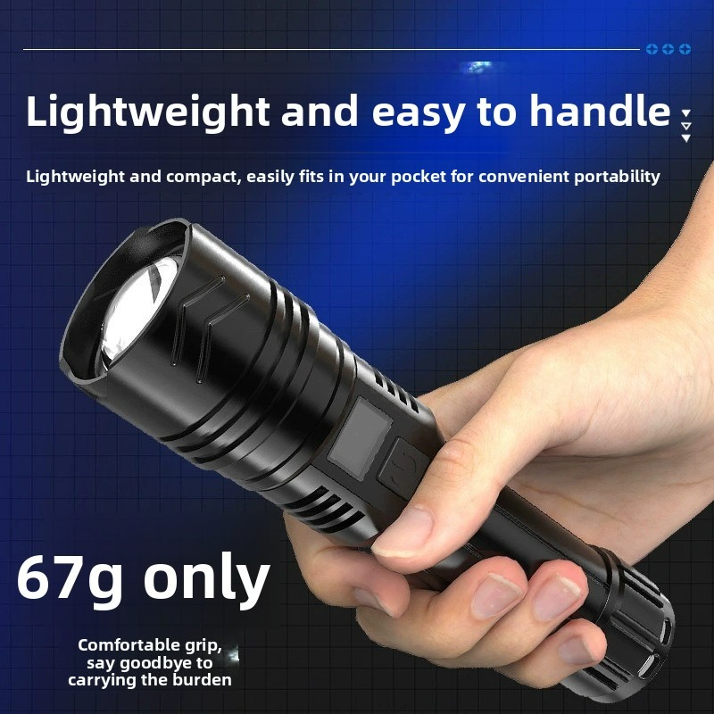 Outdoor Lighting The Range - 1PC Lampe torche LED multifonctionnelle de