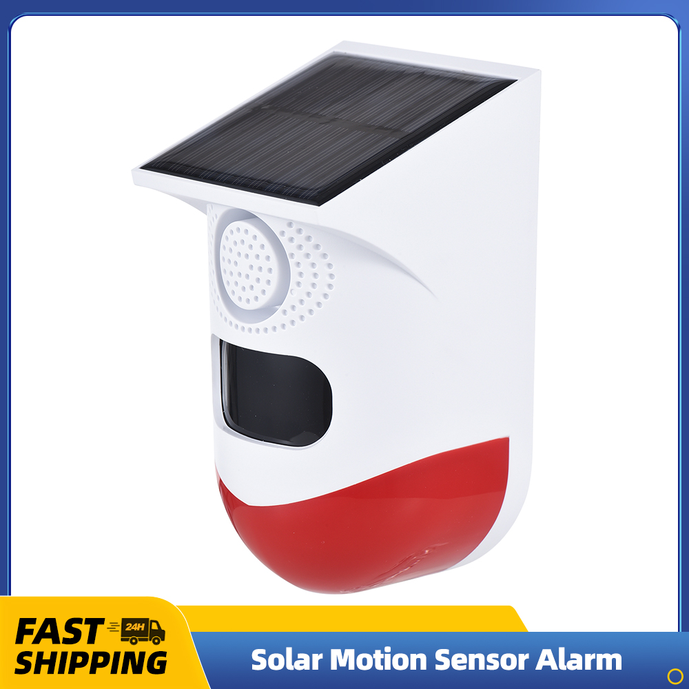 Outdoor Lighting Experts - Capteur de mouvement solaire alarme extérieure
