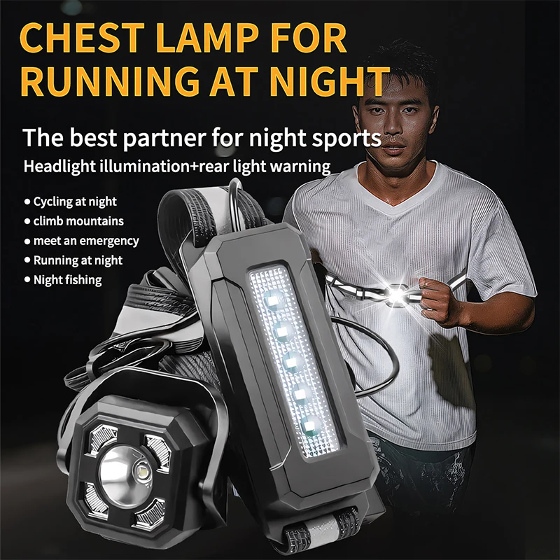 Outdoor Lighting Battery - Veilleuse LED pour course à pied,
