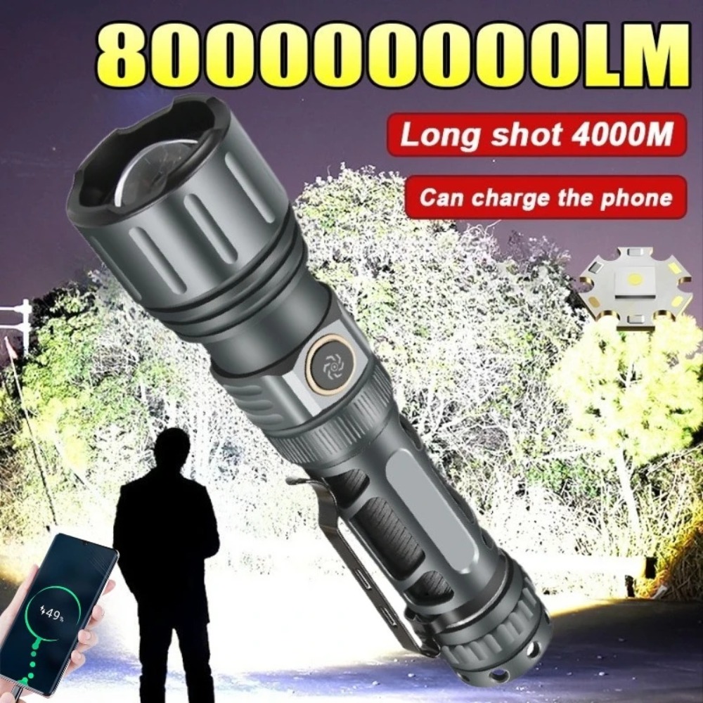 Outdoor Lighting Rechargeable - Lampe torche super lumineuse, lampe LED