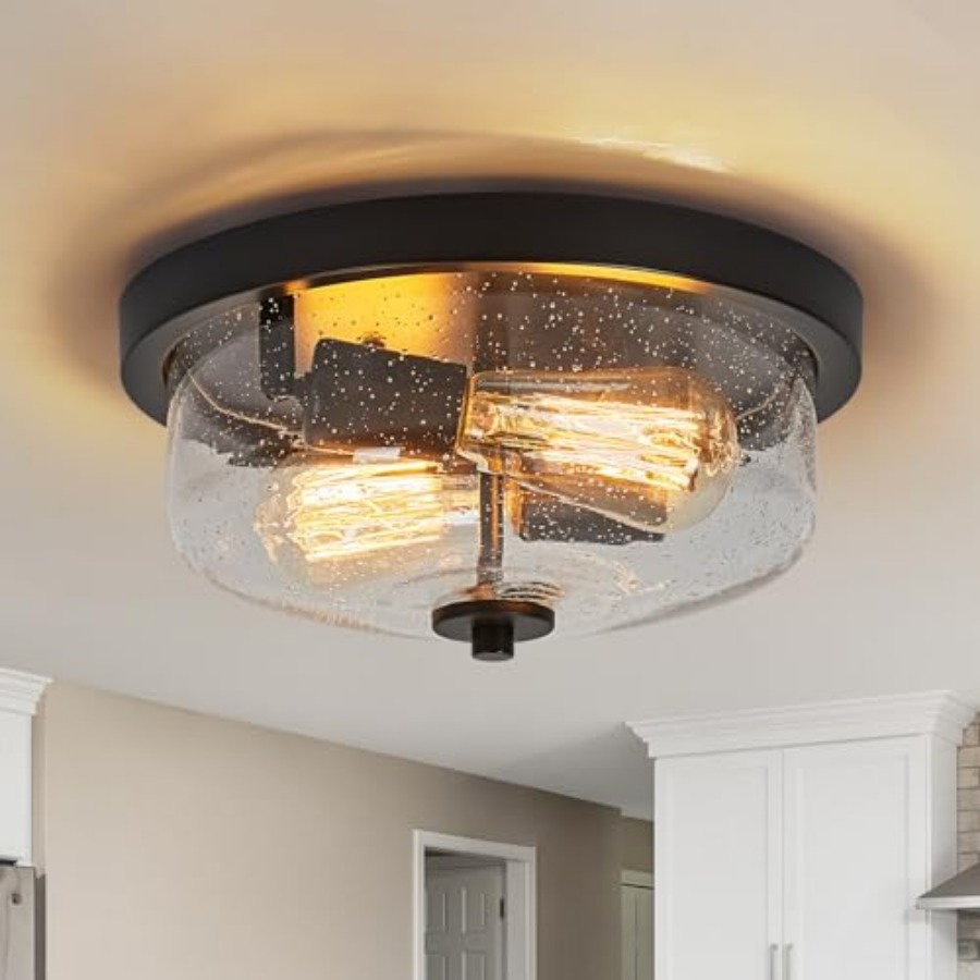 Lighting Fixture Outdoor - Plafonnier encastré de style farmhouse pour