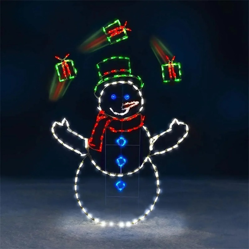 Boule de neige lumineuse LED,  - Outdoor Xmas Lighting Ideas avis et prix