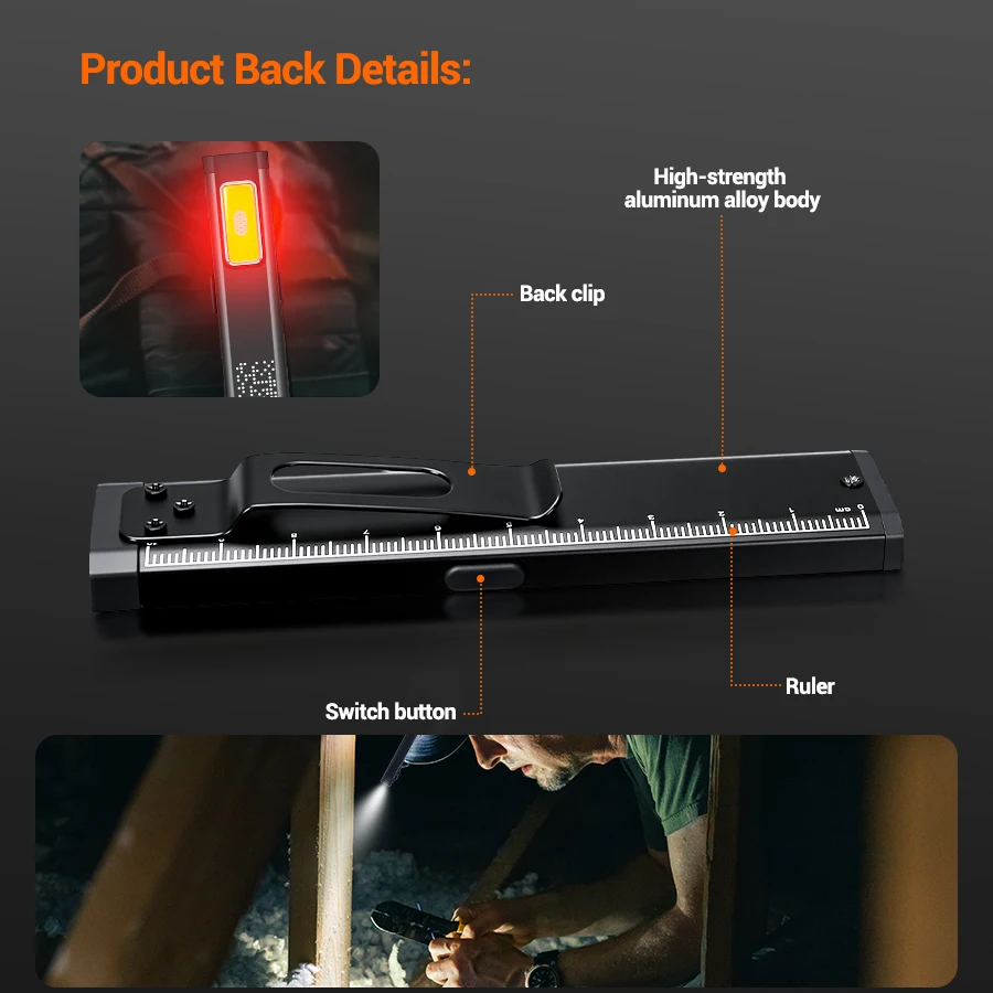 Mini lampe torche LED recharge - Lighting Fixture Outdoor avis et prix