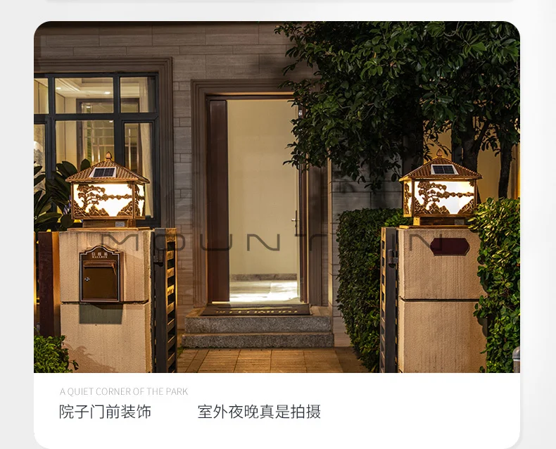 Lampe solaire murale d'extérie - Wall Lighting Outdoor avis et prix