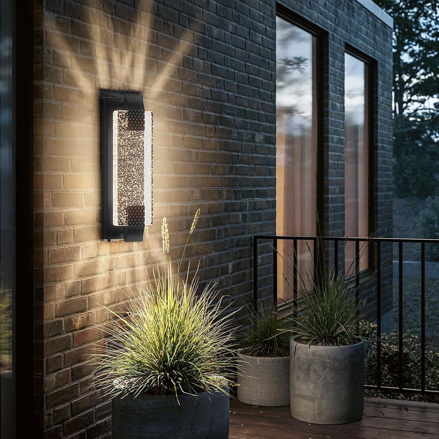 Lumière de porche extérieure L - Outdoor Lighting Sconce avis et prix