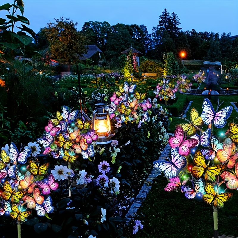 Le jardin solaire de papillon  - Outdoor Lighting For Backyard avis et prix
