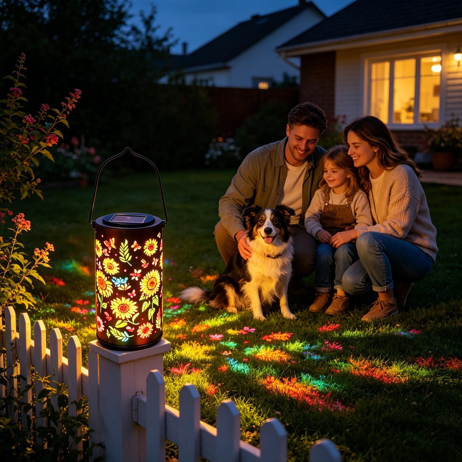 Lanterne solaire en forme de t - Outdoor Lighting Battery avis et prix