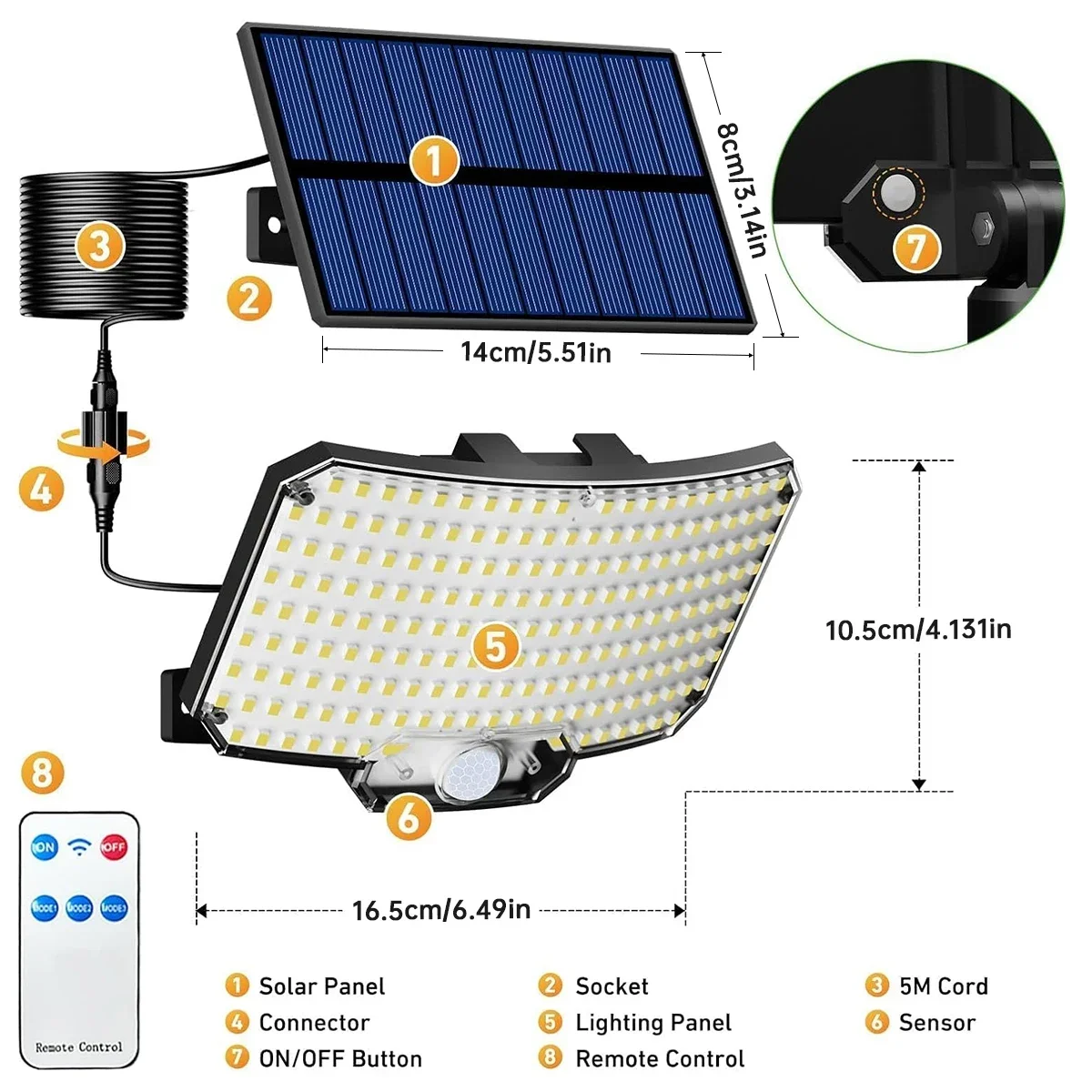 Lampes solaires d'extérieur 23 - Outdoor Lighting Sensor avis et prix