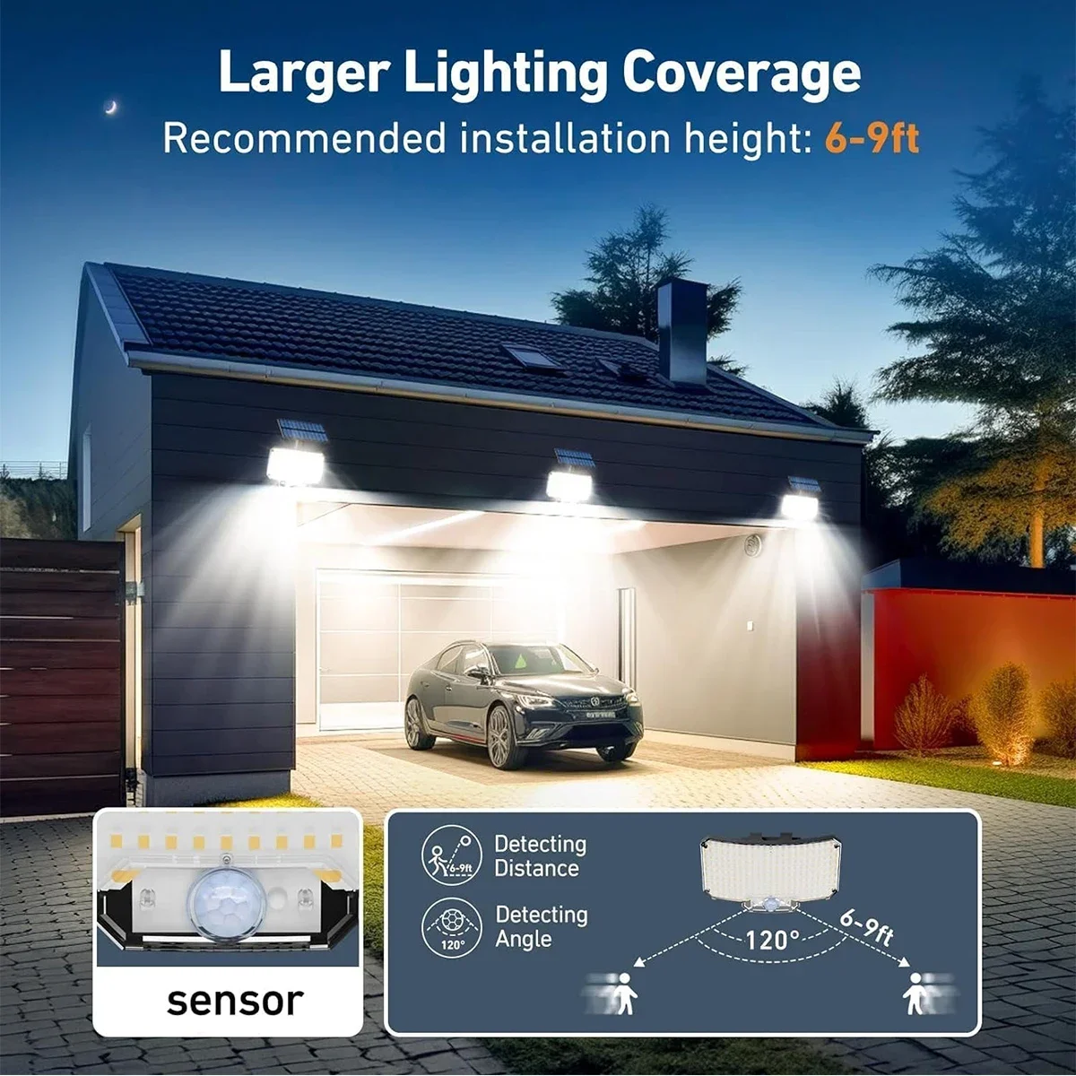 Lampes solaires d'extérieur 23 - Outdoor Lighting Sensor avis et prix