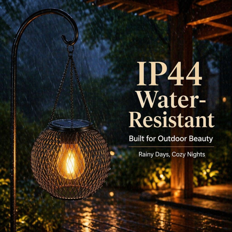 Lampe solaire LED suspendue po - Solar Lantern Hanging avis et prix
