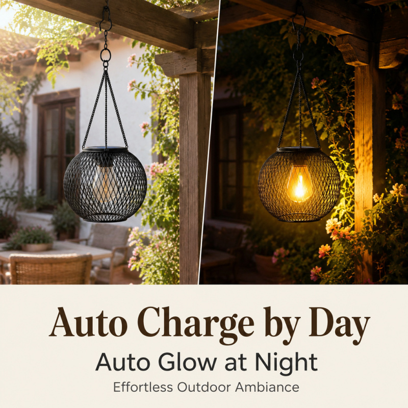 Lampe solaire LED suspendue po - Solar Lantern Hanging avis et prix