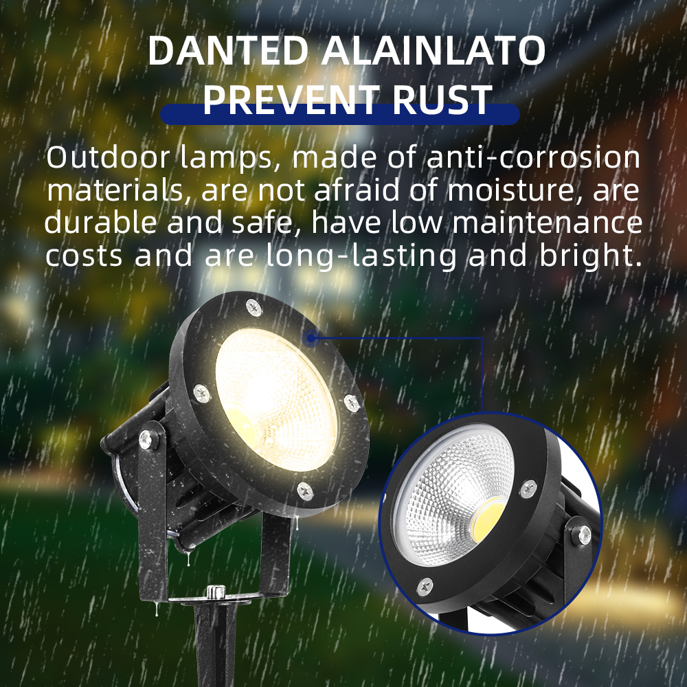Lampe de jardin LED GU10, écla - Outdoor Lighting For Backyard avis et prix