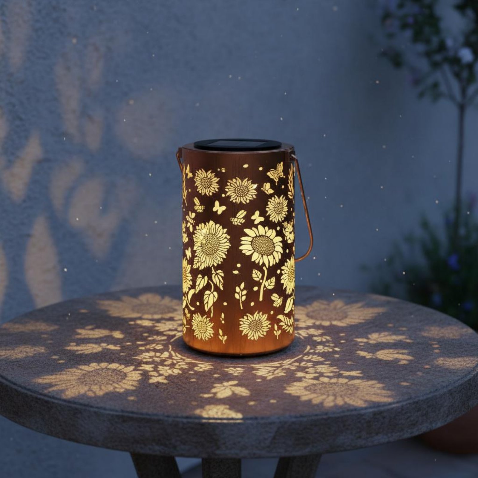 Lanterne solaire colorée à eff - Solar Lantern Hanging avis et prix