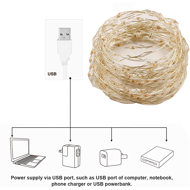 Guirlande lumineuse féerique L - Outdoor Lighting No Wiring avis et prix