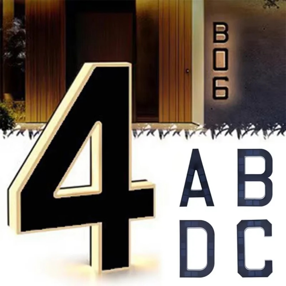 Nouvelle plaque de numéro de m - Outdoor Lighting Experts avis et prix