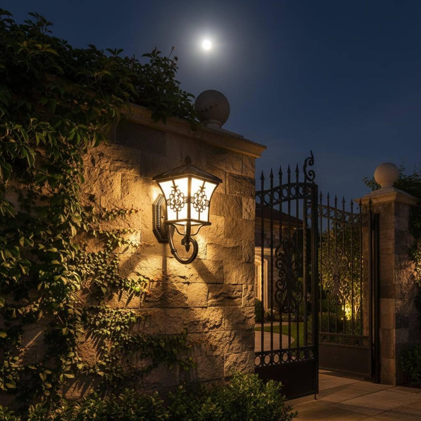 Lampe murale solaire LED d'ext - Wall Lighting Outdoor avis et prix