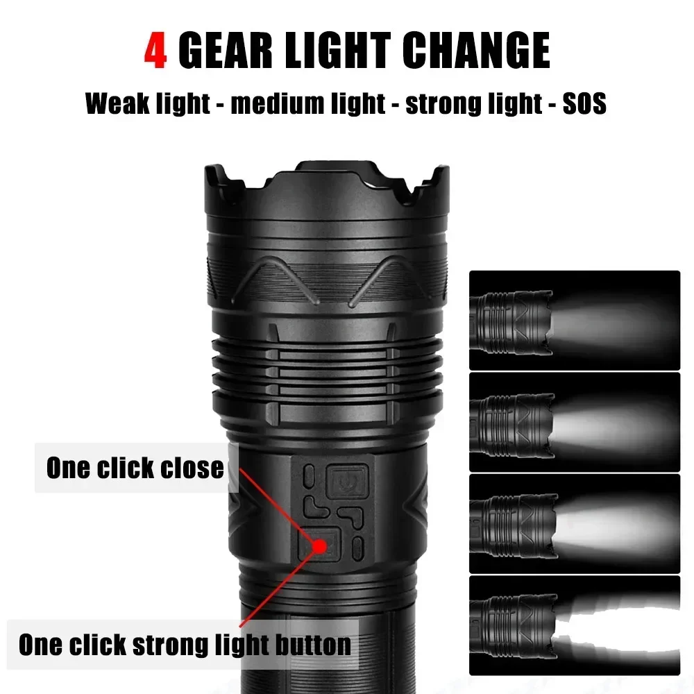 Lampe torche LED super lumineu - Lighting Fixture Outdoor avis et prix