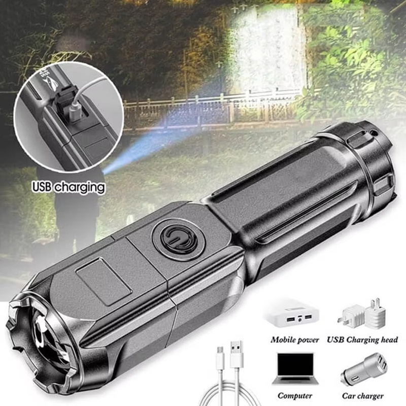 Lampe torche USB multifonction - Outdoor Lighting The Range avis et prix