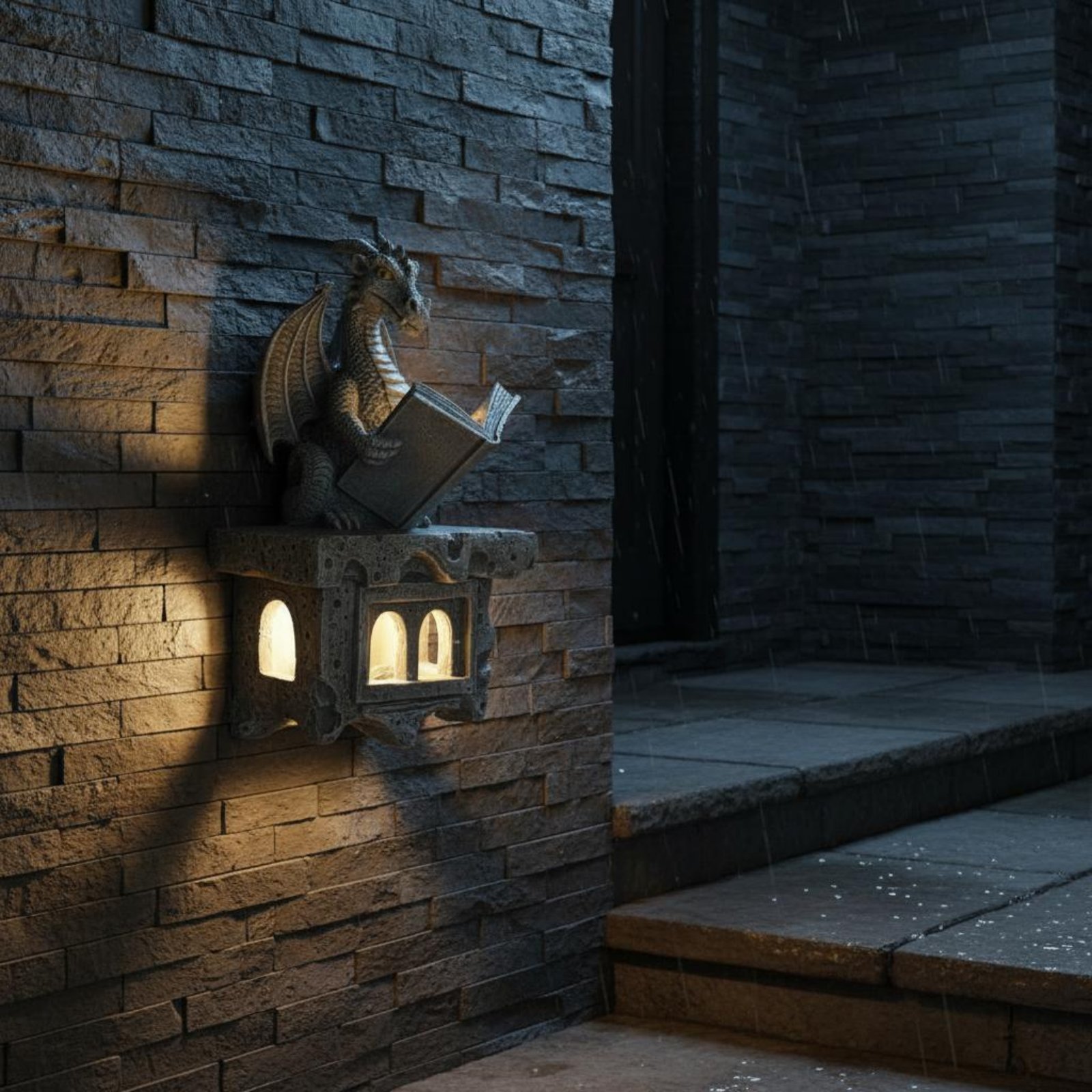 Lumière solaire murale Wyvern, - Wall Lighting Outdoor avis et prix