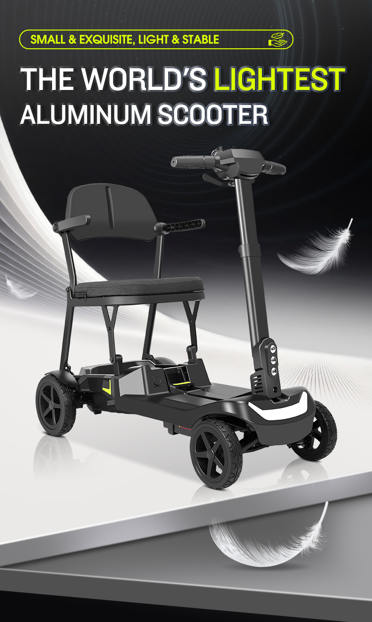 Scooter électrique pliable à 4 - Outdoor Lighting The Range avis et prix