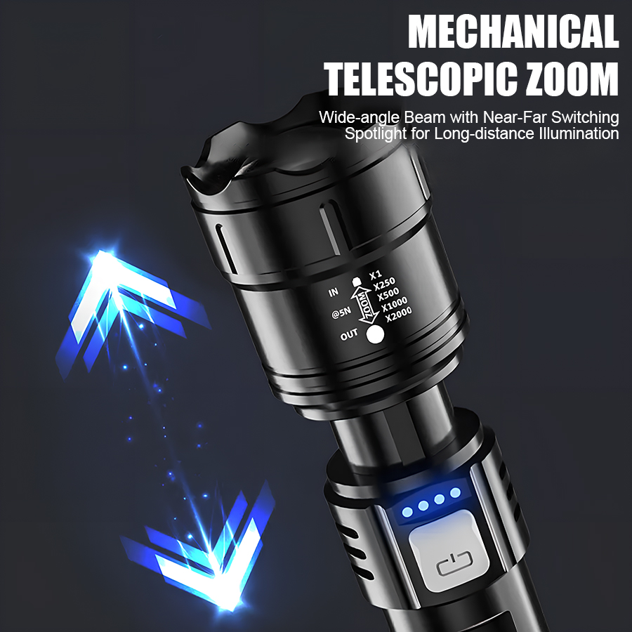 Lampe torche LED P50 haute pui - Outdoor Lighting Rechargeable avis et prix