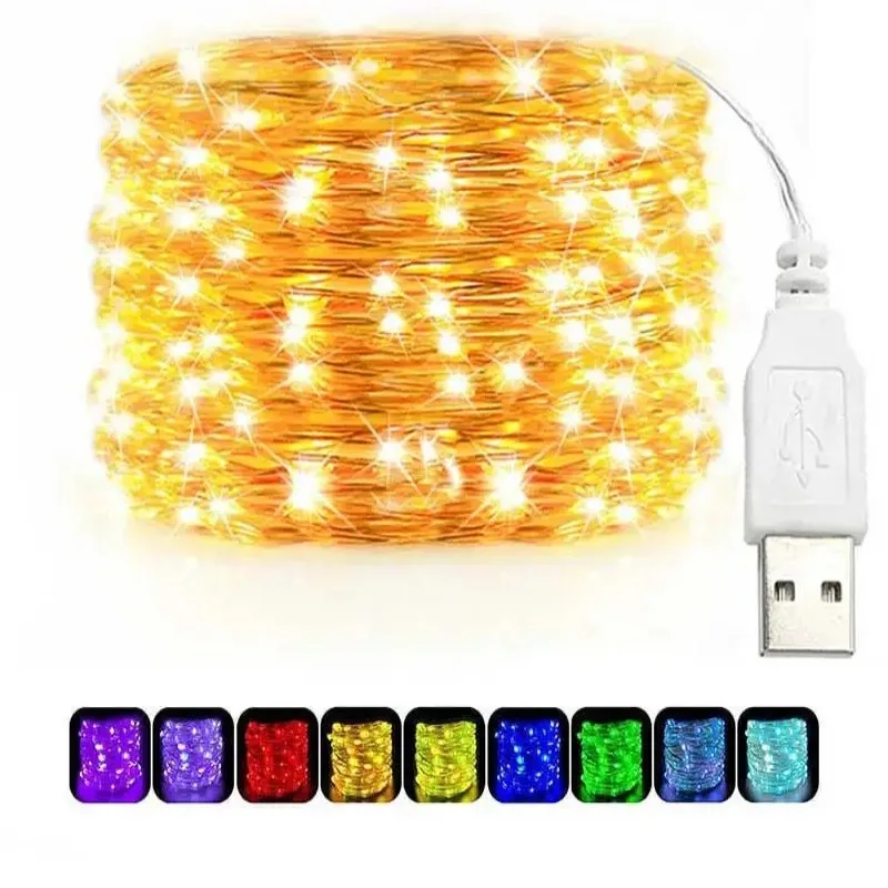 Guirlande lumineuse LED USB en - Outdoor Lighting No Wiring avis et prix