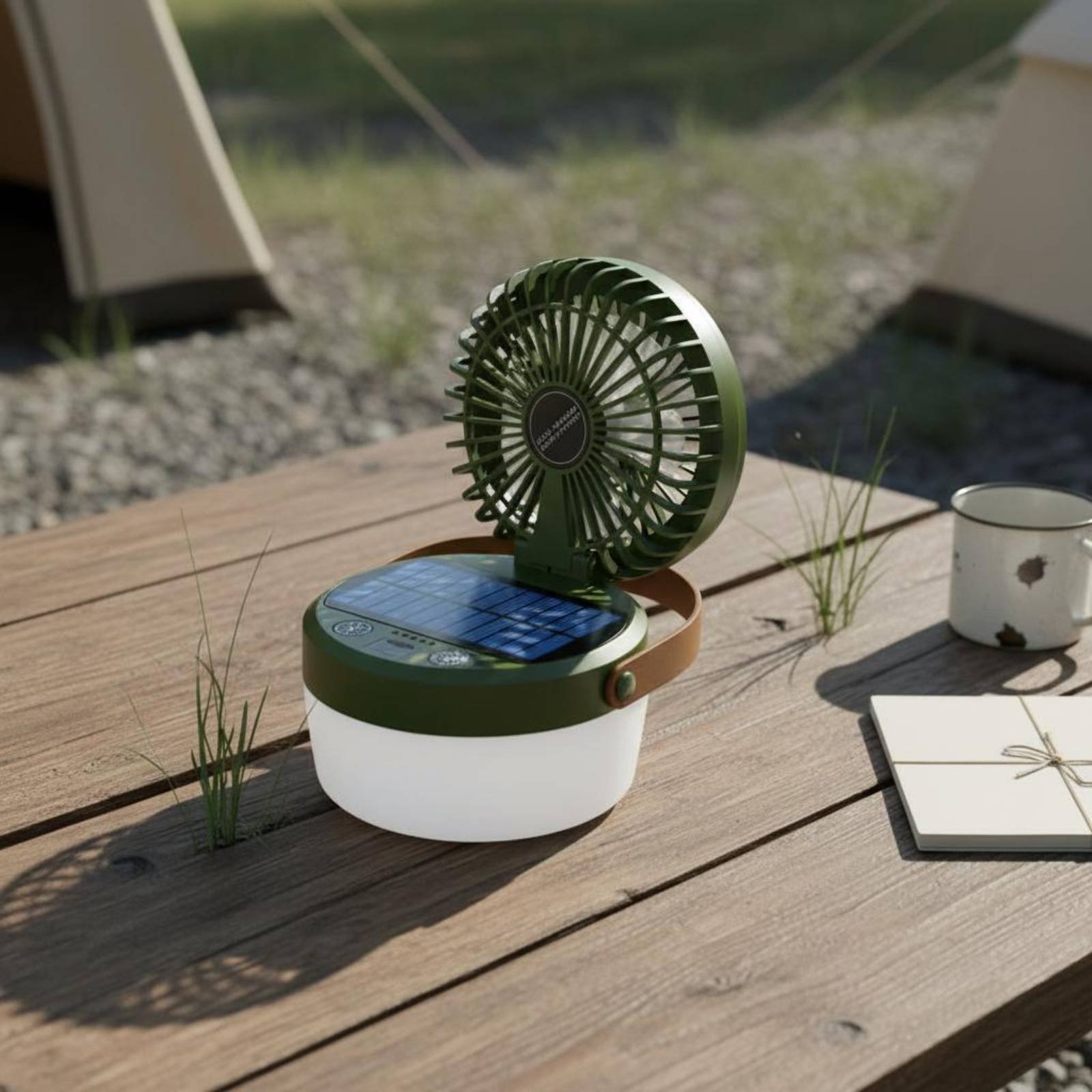 Ventilateur solaire de camping - Solar Lantern Hanging avis et prix