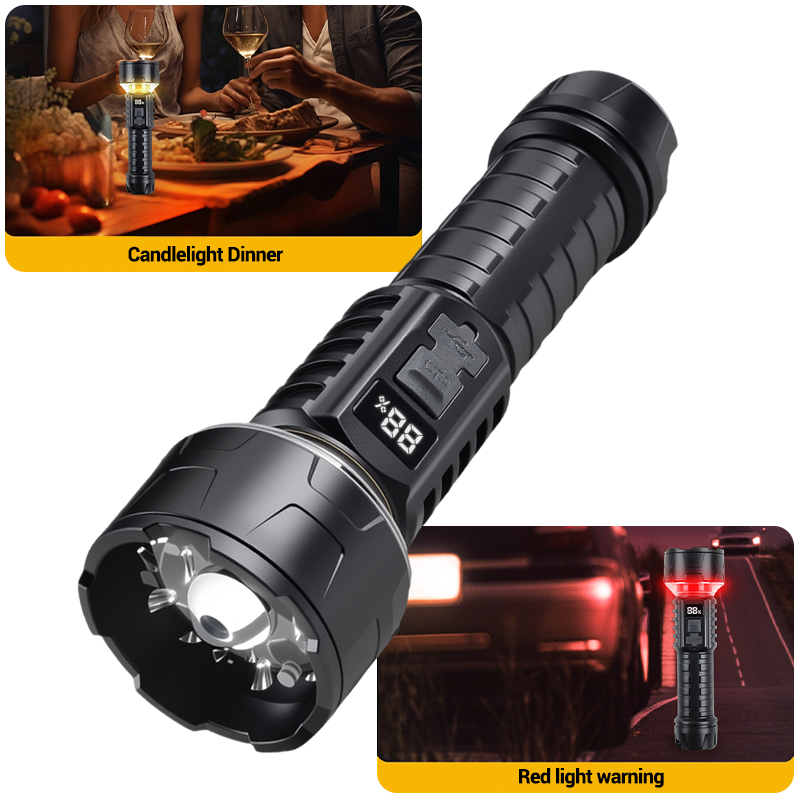 Lampe de poche LED COB lantern - Outdoor Lighting Rechargeable avis et prix
