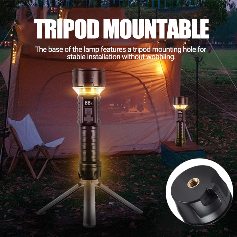 Lampe de poche LED COB lantern - Outdoor Lighting Rechargeable avis et prix