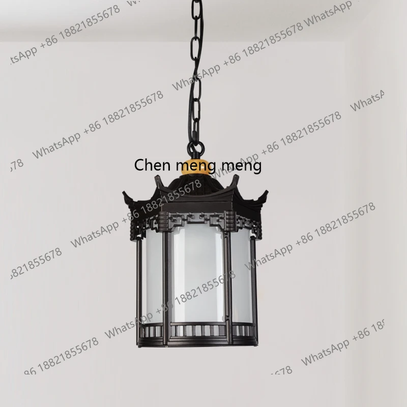 Lustre pavillon chinois antiqu - Outdoor Lighting Chandelier avis et prix