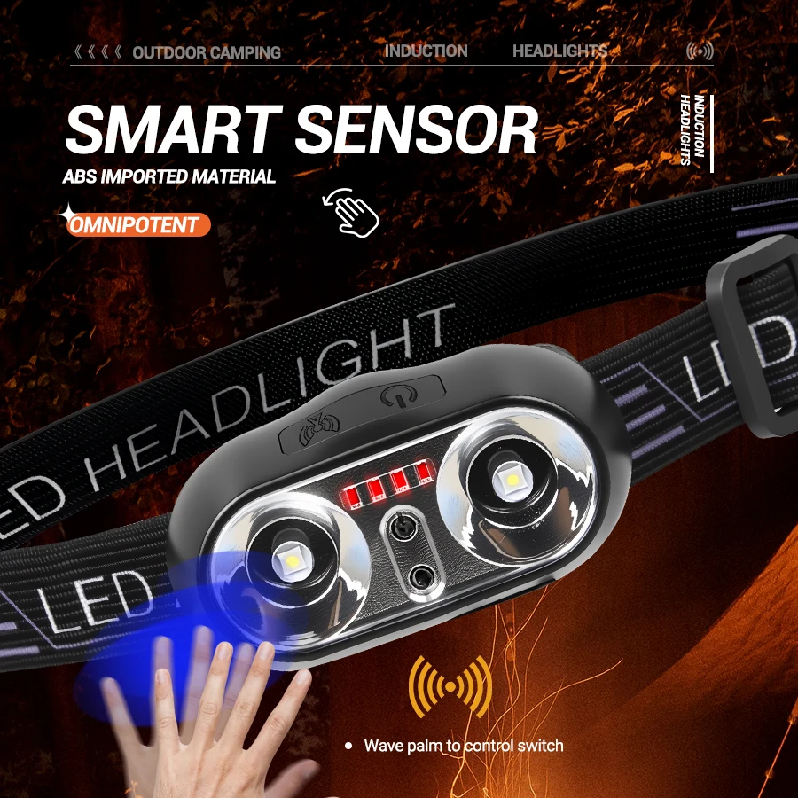 Lampe frontale à lumière forte - Outdoor Lighting Sensor avis et prix