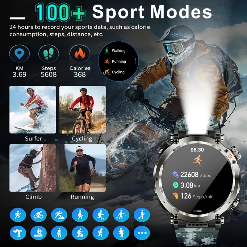 Montre connectée DAORKOW, nouv - Outdoor Lighting Ip Rating avis et prix